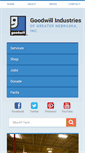Mobile Screenshot of goodwillne.org